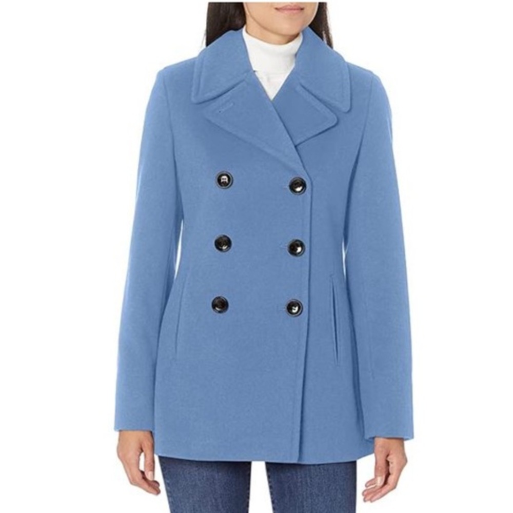 NWOT Calvin Klein Baby Blue Peacoat Size 16 (XL)